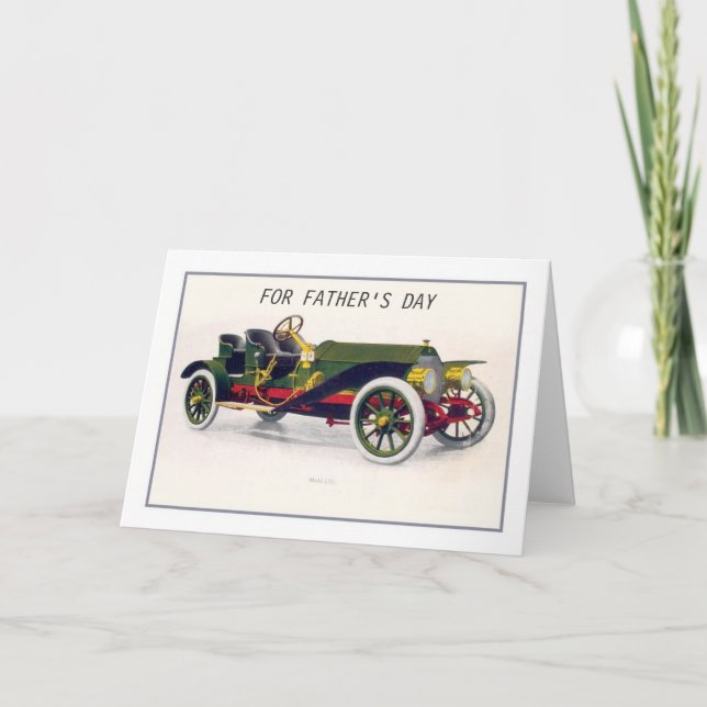 Veteran car card (Front)