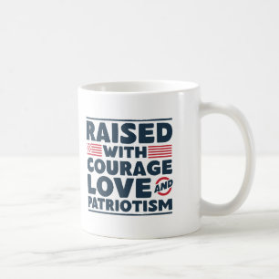 Veteran Child - Raised With Courage Coffee Mug