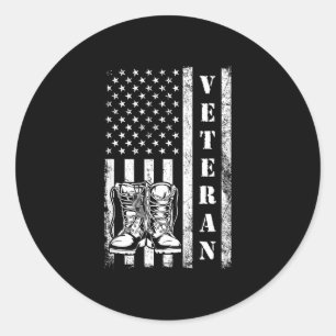 Veteran day military combat boots dog tags