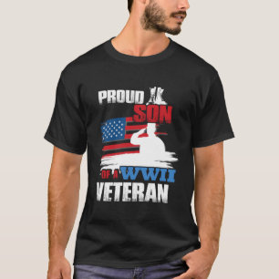 Veteran Day Ww2 Proud Son Of A Wwii Veteran T-Shirt