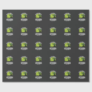 Veteran Death Smiles Halloween Design_1 Wrapping Paper
