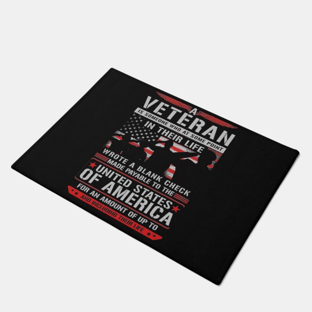 Veteran Doormat (Angled)