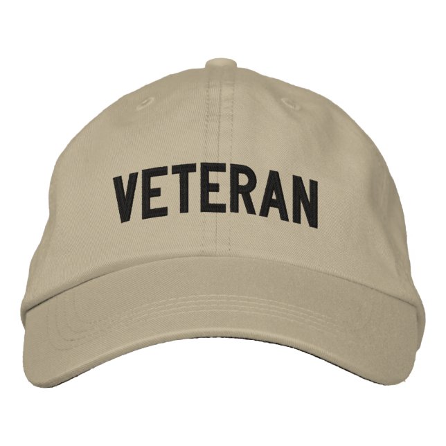 VETERAN EMBROIDERED HAT (Front)