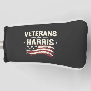 Veteran for Harris Kamala Harris Army Election Golf Head Cover