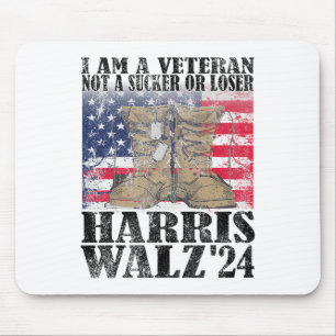 Veteran For Harris Wheimer For President 24 Vote K Mouse Mat