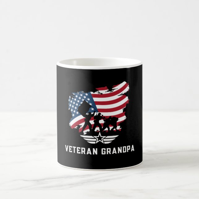 Veteran Grandpa Coffee Mug (Center)