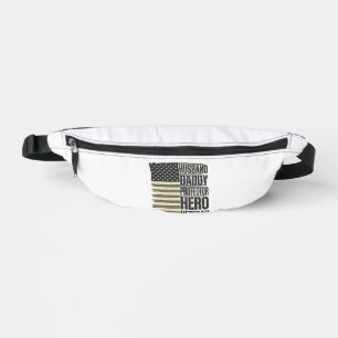 Veteran Husband Daddy Protector Hero Flag Shirt De Bum Bags