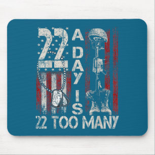 Veteran Lives Suicide Awareness Ptsd Veteran 22 Da Mouse Mat