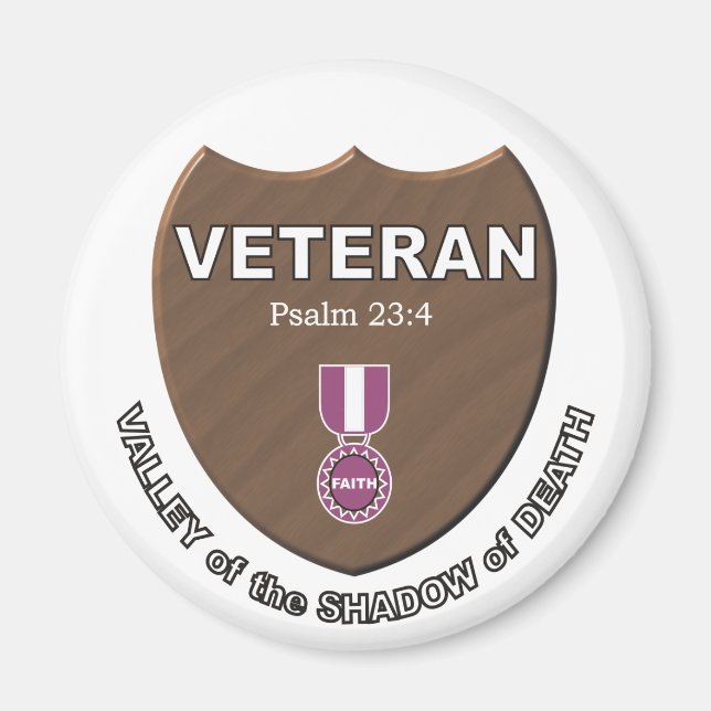 Veteran. Magnet (Front)