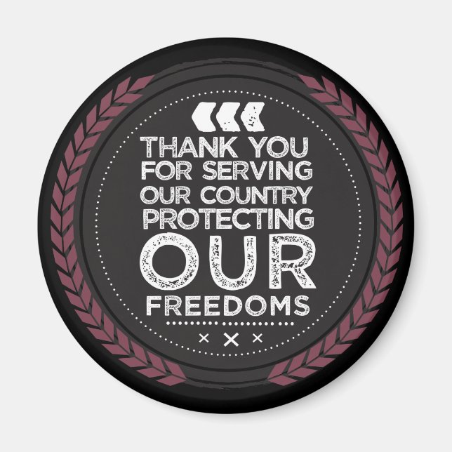 veteran magnets (Front)