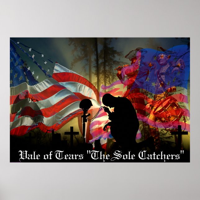 Veteran Memorial Vale of Tears Remembrance Poster (Front)