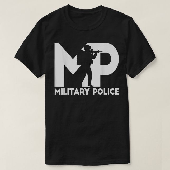 Veteran MP Military Police  T-Shirt (Design Front)