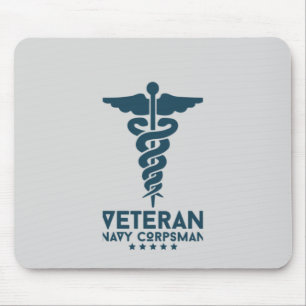 Veteran Navy Corpsman Mouse Mat
