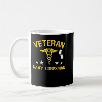 Veteran Navy Corpsman T shirt Coffee Mug