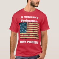 Veteran Navy Proud T-shirt