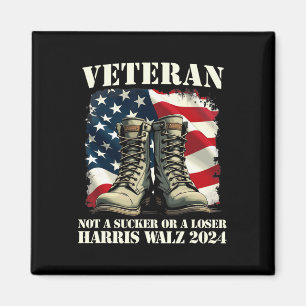 Veteran Not A Sucker Or A Loser Harris Wheimer 202 Magnet
