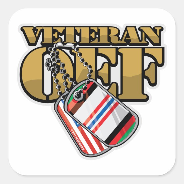 Veteran OEF Dog Tags (Front)