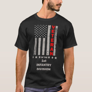 Veteran of the 1st Infantry Division  T-Shirt