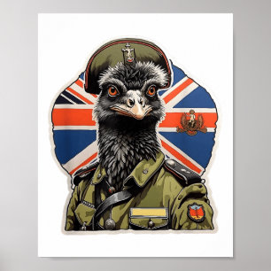 Veteran Of The Great Emu War - Australia Outback C Poster
