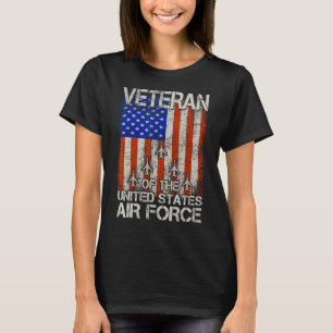 Veteran of the United States Air Force USAF Retro  T-Shirt