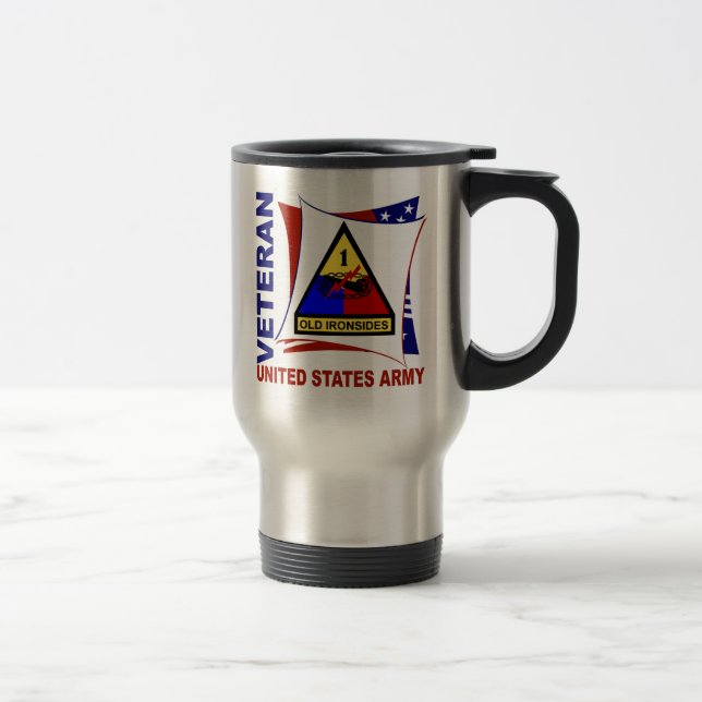Veteran - Old Ironsides Travel Mug (Right)