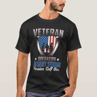 Veteran Operation Desert Storm Persian Gulf War T-Shirt