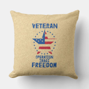 Veteran- Operation Iraqi Freedom Cushion