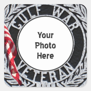 Veteran Persian Gulf War Photo Sticker