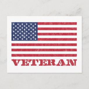 veteran postcard