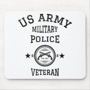 Veteran Retired Police Officer Mouse Mat