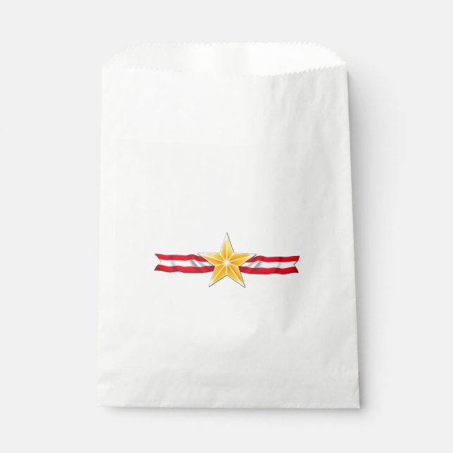 Veteran Star Favour Bags (Front)