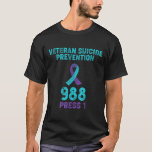 Veteran Suicide Awareness - 988 Shirt - Suicide Pr