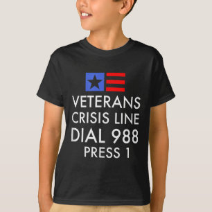 Veteran Suicide Awareness - 988 Shirt - Suicide Pr