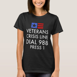 Veteran Suicide Awareness - 988 Shirt - Suicide Pr