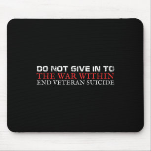 Veteran Suicide Awareness Mouse Mat