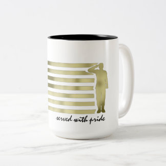 Veteran Two-Tone Coffee Mug