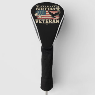 Veteran US Air Force American America Flag  Golf Head Cover