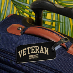 Veteran Veterans Day USA United States American  Luggage Tag