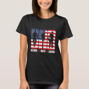 Veteran Veterans Patriot Military Independence Day T-Shirt