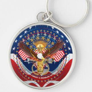 Veteran  View About Design Key Ring