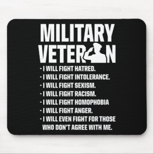 Veterans Against Trump 2020 Fight Usa Election Mouse Mat