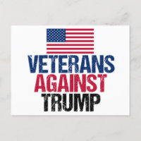Veterans Against Trump American Flag