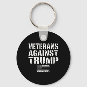 Veterans Against Trump Anti Racism Usa Military Ve Key Ring