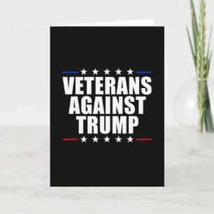 Veterans Against Trump Anti-trump Veterans Against Card