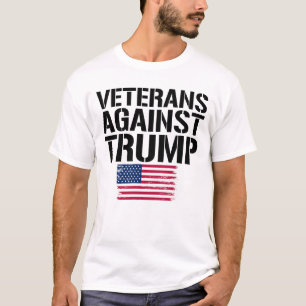 Veterans Against Trump Anti-Trump Veterans Trump T-Shirt