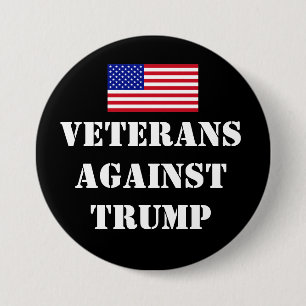 Veterans Against Trump Button