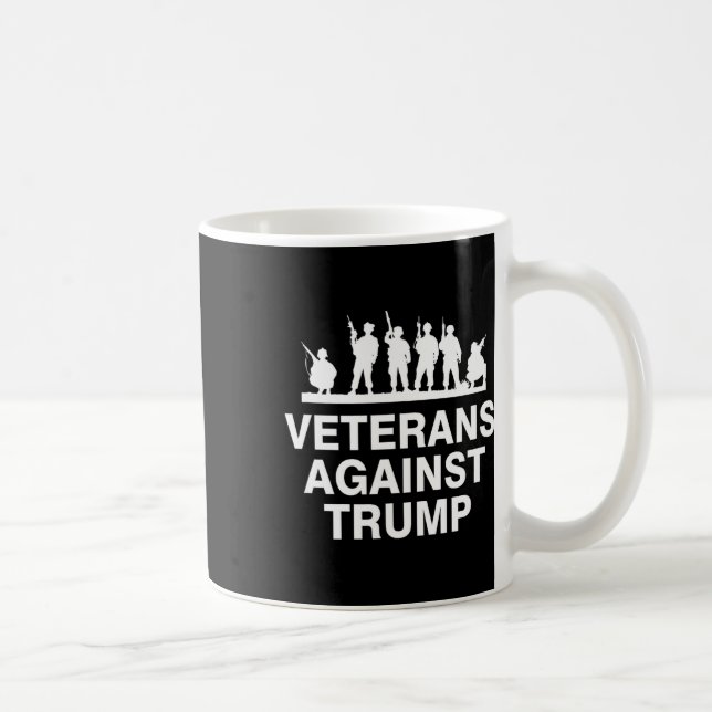 Veterans Against Trump  Coffee Mug (Right)