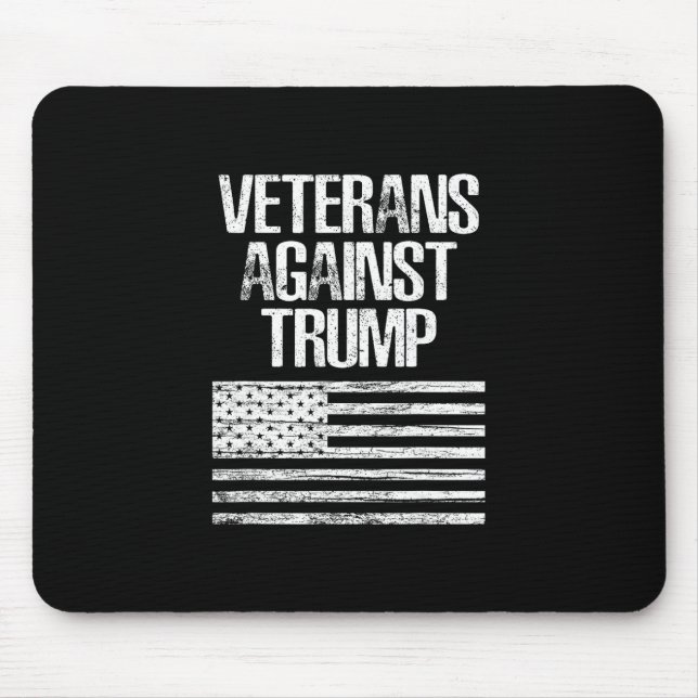 Veterans Against Trump  Mouse Mat (Front)