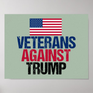 Veterans Against Trump Poster
