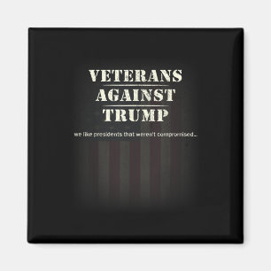 Veterans Against Trump - Protest Magnet